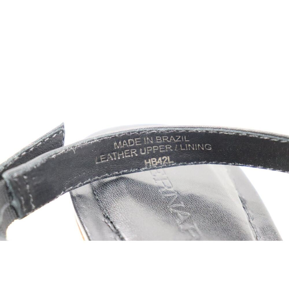 Bernardo Anthropologie Jasmine Thong Heels Black Leather Braided 7.5 $198 MSRP - Picture 13 of 13